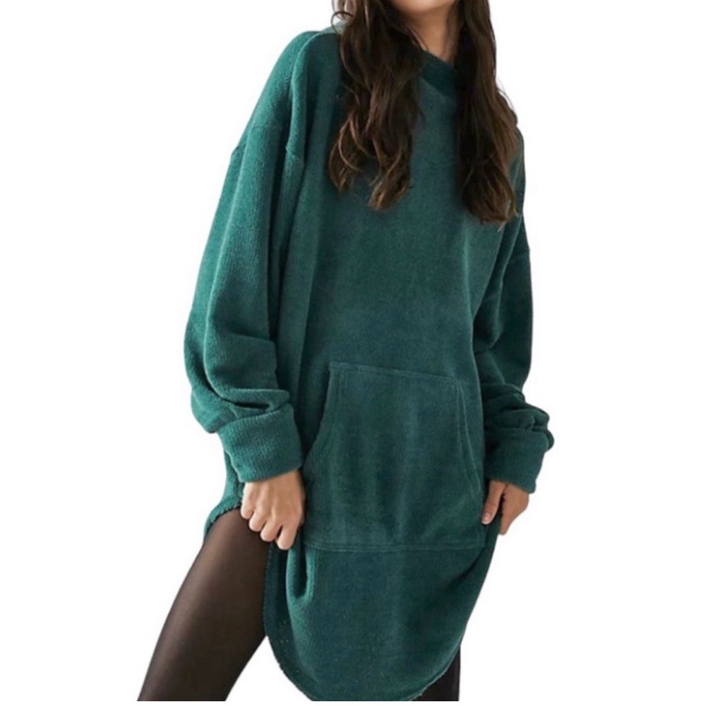 NWT FP Beach everywhere hoodie Pullover Sweatshirt in Spruced Up size XS-L